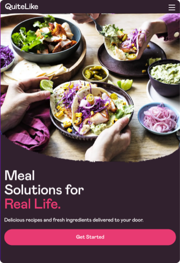 QuiteLike website screenshot