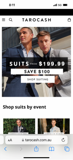 Tarocash  pwa site screenshoot